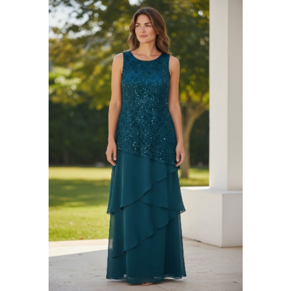 Ursula of Switzerland Dress Sequin Sparkly SIZE 12